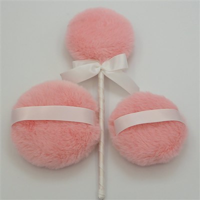 Long Handled Talcum Powder Puff